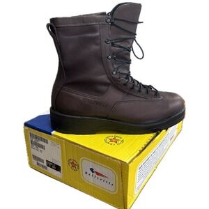 Belleville 330ST Chocolate Brown Leather Steel Toe Flight Boots Mens Size 13.0 R